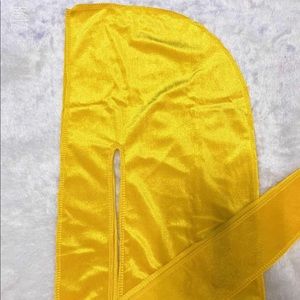 Yellow Velvet Durag